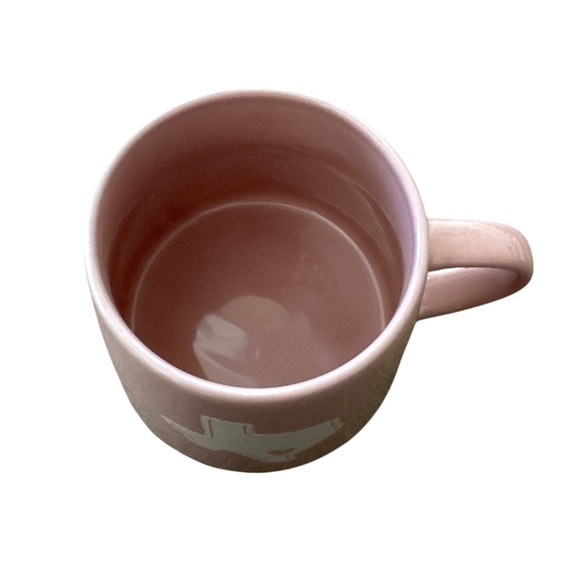 Heb Destination Holiday Texas Ceramic Valentine's Pink Coffee Tea Mug Cup NWT - Picture 5 of 7